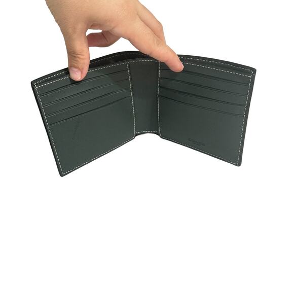 Coach men Wallet In Signature Canvas With Varsity Motif  new - Picture 2 of 7